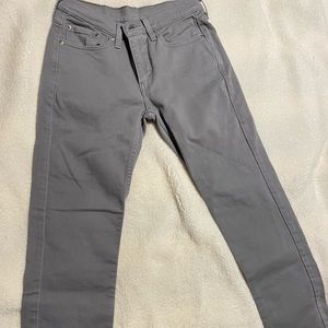 Levi's 514 Men's grey Jeans Straight Leg Size W 29 L 30